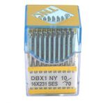 Düz Makine İnce Dip Yanmaz Dikiş İğnesi / DBX1 SES PVD 10/70 100ADET