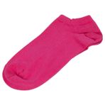 Düz Pembe Renk Tasarım Unisex Patik Çorap 36-42