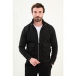 Düz Slim Fit Fermuarlı Torba Cepli Hakim Yaka Pantolon Mont - Siyah - 52