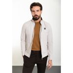 Düz Taş Slim Fit Hakim Yaka Erkek Mont - 52