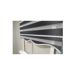 Düz Zebra Stor Perde Etek Dilimli(Alüminyum Kasa+Etek Dilimi Hediye SYH, Siyah, 70 x 260