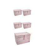 Düzenleyici Kutu Organizer Cırtlı Saklama Hurç Maxi Boy 30CM x 40CM x 50CM