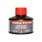 Düzey Edding Btk 100 Tahta Kalem Mürekkebi Kırmızı 100 ml