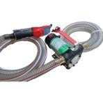 DÜZEY/220 Volt Mazot Aktarma Pompası&5 Metre Telli Hortum&sayaçlı Tabanca Seti