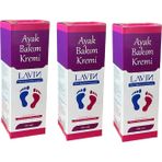 DVD Lokman Aktar Ayak Bakım Kremi/ Foot Mainterance Cream 100 ml, 3 Adet DVD Lokman Aktar