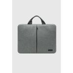 D'vers 15.6 Inç Siyah Unisex Notebook Evrak Laptop Çantası - Gri