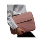D'VERS Pudra Unisex 13 - 13.3 - 14 Inç Uyumlu Macbook Kılıf Notebook Laptop Çantası