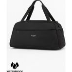 D'VERS Unisex 2 Bölmeli Siyah El ve Omuzda Taşınılabilir Günlük Seyahat Gym Fitness ve Spor Çantası