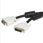DVI-D Kablo, 18 Pin Tek Link, 1,5 metre, Erkek-Erkek Bağlantı