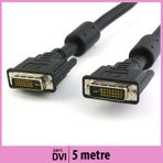 DVI TO DVI (24+1) KABLO 5 METRE DVI MONİTÖR KABLOSU
