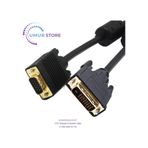 Dvı To Vga Kablo Dvı 24+1 To Vga 15 Pin Çevirici Kablo 5 M