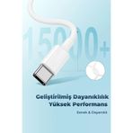Dvip A016 Iphone 15 Uyumlu Type-C To Type-C Şarj Kablosu