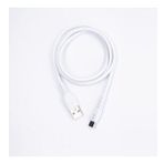 Dvıp S01c 6a 67w Fast Charging Usba To Type C 1 m Beyaz Data ve Hızlı Şarj Kablosu