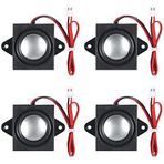 DWEII 4 adet hoparlör 3 Watt 8 Ohm mini hoparlör 8 ohm 3 w loundspeaker mikro hoparlör Arduino için JST-PH2.0 arayüzü ile küçük elektronik projeler reklam makineleri LCD TV monitörleri için