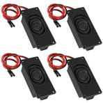 DWEII 4 adet hoparlör 3 Watt 8 Ohm Mini hoparlör 8ohm 3w Loundspeaker mikro hoparlör 2.54mm Dupont arayüzü ile uyumlu Arduino anakart ve küçük elektronik projeler