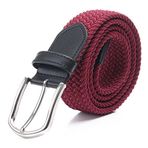 DWOY Elastik Örgü Kemer (Bordo, 105)