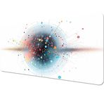 DXomhl Dikişli Kenarlı Büyük Oyun Fare Altlığı 600x300x4mm Mouse Pad Genişletilmiş Büyük Klavye Mat Kaymaz Tabanlı Suya Dayanıklı Yüzey Masa Koruyucu Mat Fare Mat Gizem D1242