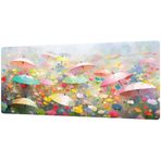 DXomhl Mouse Mat Oyun Mouse Pad, Masa Mat Pad Küçük Mouse Mat Paspaslar Mousepad Mouse Padleri Fare Altlığı, Xl Mouse Pad Klavye Mat Oyun, Oyun Fare Paspasları, Masa, Masa Koruyucu Mat Şemsiye 60 x 30 cm