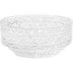 Dyatkovo Kristal El Yapımı Kristal Kase - Kapyla (12,5 Cm) - Beyaz