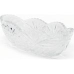 Dyatkovo Kristal El Yapımı Kristal Servis Kasesi-Raduga (22,3 Cm) - Beyaz