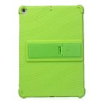 Dybox Apple iPad 8,7.nesil 10.2"iPad Air 3 10.5" Standlı Darbe Emici Silikon Kılıf - Yeşil