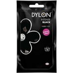 DYLON Kumaş Boyası DYLON Elde Boyama Siyah Kumaş Boyası 4*50g