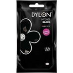 Dylon Siyah Kumaş Boyası 4*50G Elde Boyama İçin Yoğun Renkli Özellikli Ürün