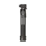 Dymax 150CM Profesyonel Tripod Kamera Fotoğraf Makinesi Dslr Canon Nikon Sony Için Telefon Tutucu Bluetooth Kumandalı Tripot - Siyah