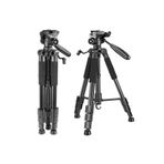 Dymax Profesyonel 175cm Tripod Kamera Fotoğraf Makinesi Dslr Canon Nikon Sony Için Telefon Tutucu Tripod
