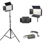 Dymax Profesyonel LED Işık 600 Ledli Dslr Fotoğraf Makinesi Video Kamera Işığı + 2m Işık Ayağı