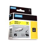 Dymo 18058 RhinoPRO 19 mm x 1.5 mt Sarı Siyah Isıyla Küçülen Şerit
