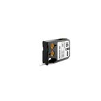 Dymo 1868809 XTL 6 mm x 2.7 mt Isıyla Küçülen Beyaz Üzerine Siyah Şerit