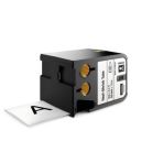 Dymo 1868812 XTL Isıyla Küçülen 54 mm 1.8 mt Beyaz Siyah Etiket