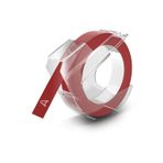 Dymo 3D Plastik Kabartma Şerit (9 mm x 3 mt), Kırmızı - S0898150