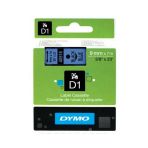 Dymo 40916 D1 Mavi Siyah 9 mm x 7 mt Yedek Şerit