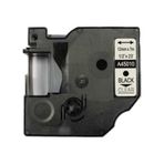 Dymo 45010 Şeffaf-Siyah D1 12 mm x 7 m Muadil Yedek Şerit