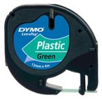 Dymo 59425 Letratag 12x4 Yeşil Plastik Şerit