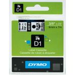 Dymo 720670-40910 D1 Şeffaf-Siyah 9x7 m Şerit