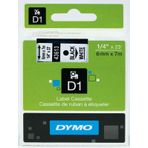 Dymo 720780-43613 D1 Beyaz-Siyah 6x7 m Şerit