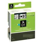 Dymo D1 53710 Şeffaf-Siyah 24 mm 7 mt Yedek Şerit