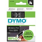 Dymo D1 53721 Siyah Beyaz 24 mm 7 mt Yedek Şerit
