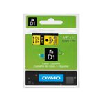 Dymo D1 Şerit S0720790 6-9Mt Sarı-Siyah 43618