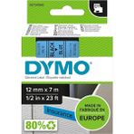Dymo D1 Yedek Şerit 12 mm * 7 mt Mavi/siyah (45016) - Mavi - Siyah - 1 Adet