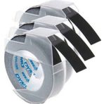 Dymo Kabartma Şerit 9MMX3M Siyah 3lü Blister (S0847730)