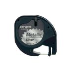 Dymo Letratag Metalik Şerit 12X4 Mt Gri 91208 S0721730