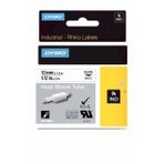 Dymo RhinoPro 18055 Beyaz-Siyah 12 mm x 1.5 m Şerit