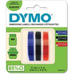 Dymo S0847750 Junior Omega 9 mm 3 mt Renkli 3'lü Blister