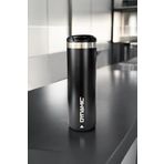 Dynamic 500ml Paslanmaz Çelik Termos, 7 Saat Sıcak 10 Saat Soğuk Saklama, Siyah/Krem