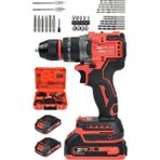 Dynamic Max 598 Rp Kömürsüz 10 mm Akülü Vidalama 24 Parça Matkap