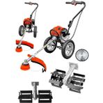 Dynamic Max 7.9 Hp Benzinli Tekerlekli Çim Ot Çalı Biçme Makinası Tırpan Çapalama Aparatı Profesyonel Dynamic